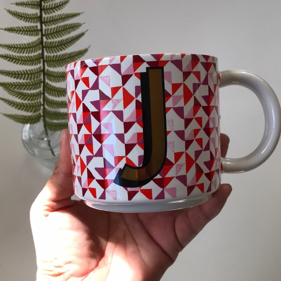 ❤ West Elm J Mug - Picture 1 of 3